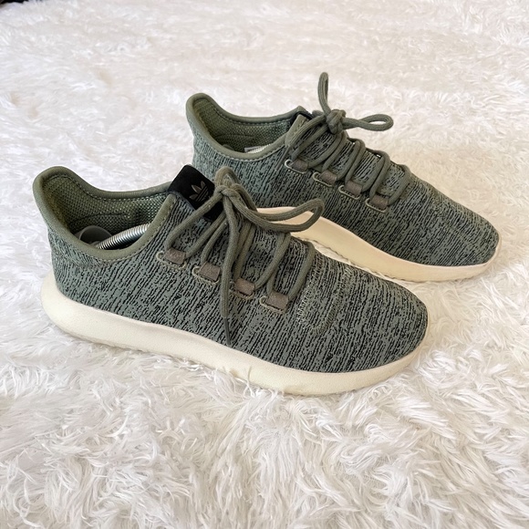 adidas Shoes - ADIDAS Olive Green Tubular Sneakers - W8
